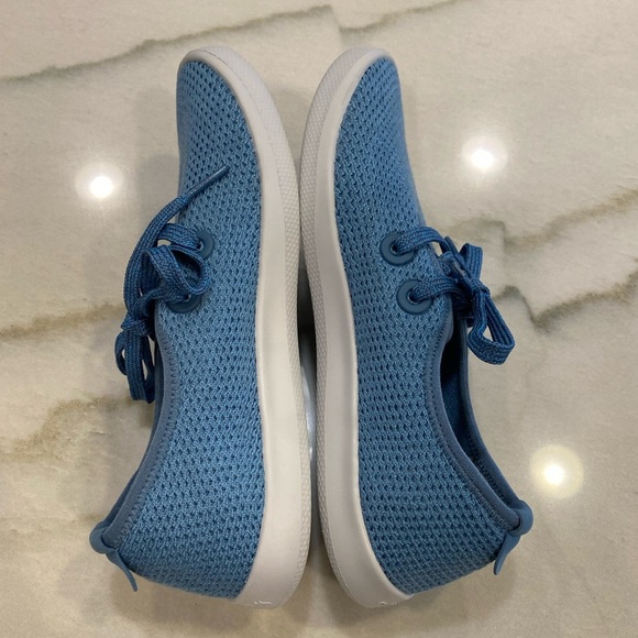 Allbirds Sneakers Size 5 Blue Knit Tree Skippers NWOB - Picture 6 of 12